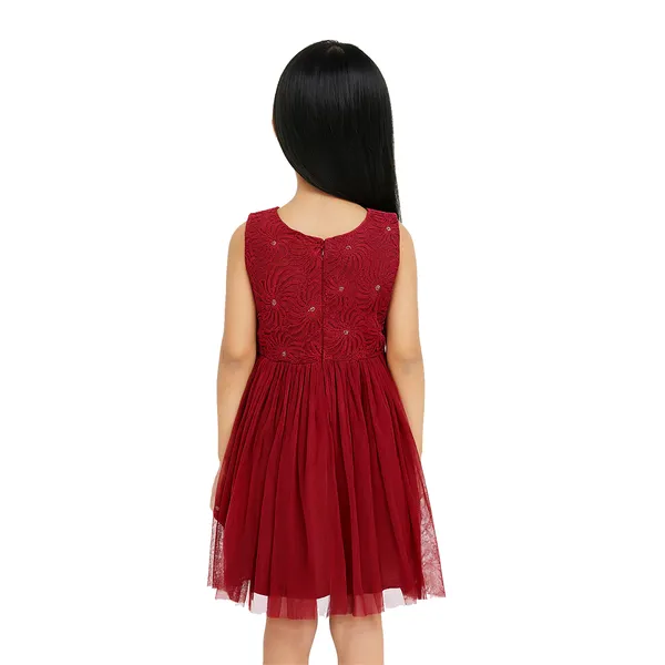 Maroon_Premium_Beautiful_Birthday_Dress_For_Kids