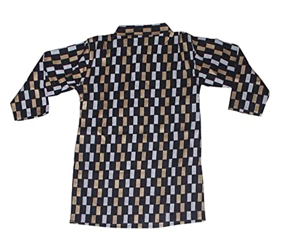 Black_Premium_Cotton_Kurta_Pajama_Set_For_Kids