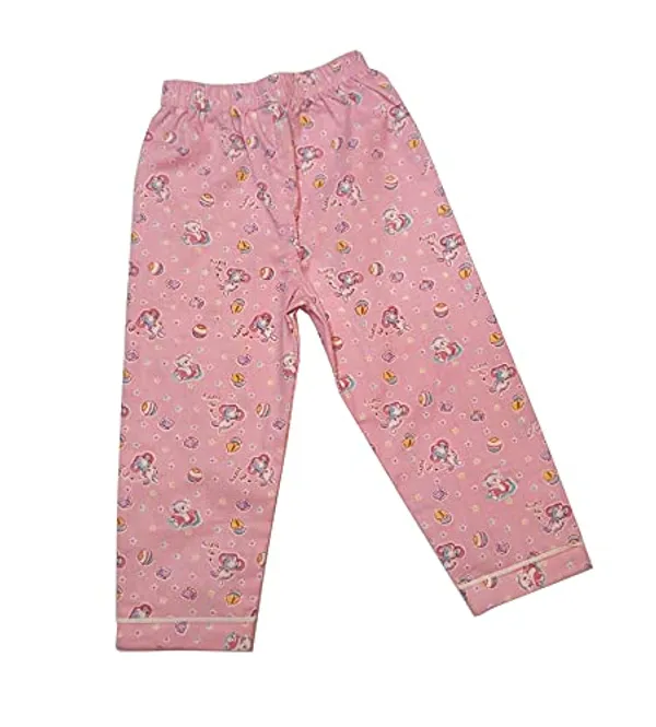 Pink_Premium_Half_Sleeves_Bunny_Print_Night_Suits_For_Kids