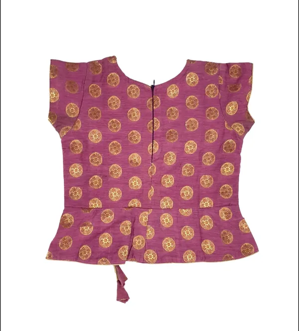 Mauve_Premium_Peplum_Dhoti_Set_For_Kids