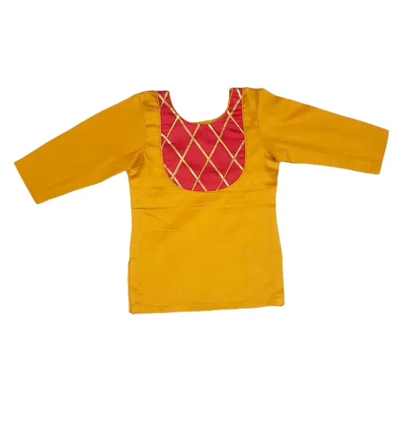 Yellow_Premium_Kurta_Dhoti_Set_For_Kids