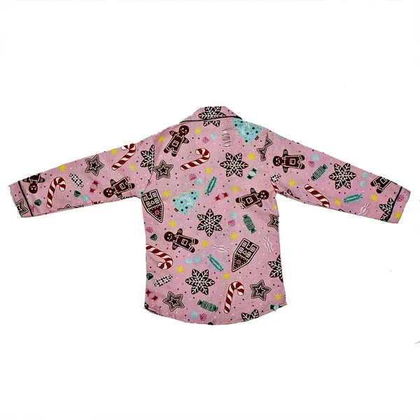 Pink_Premium_Cotton_Flannel_Long_Sleeve_Night_Suit_For_Kids