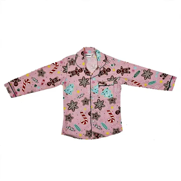 Pink_Premium_Cotton_Flannel_Long_Sleeve_Night_Suit_For_Kids
