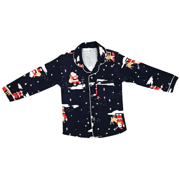 Blue_Premium_Cotton_Flannel_Long_Sleeve_Night_Suit_For_Kids