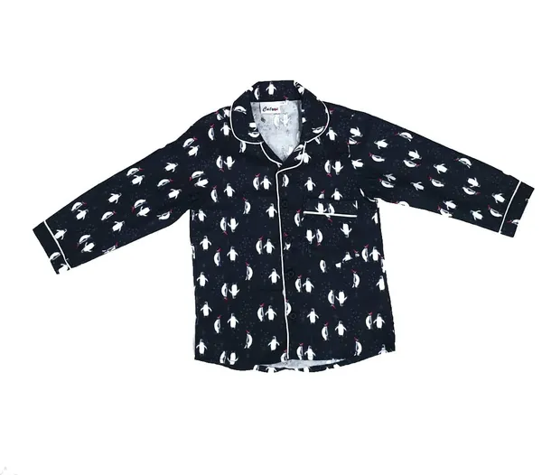 Grey_Premium_Cotton_Flannel_Long_Sleeve_Night_Suit_For_Kids
