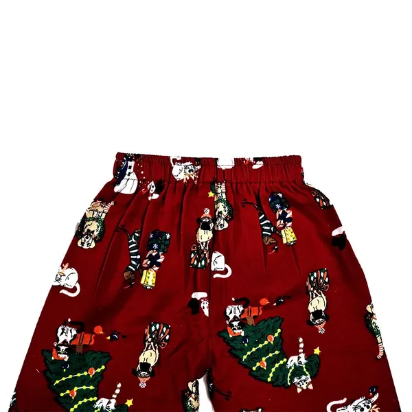 Red_Premium_Cotton_Flannel_Long_Sleeve_Night_Suit_For_Kids