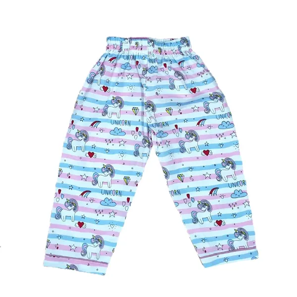 Unicorn_Print_Light_Blue_Premium_Cotton_Night_Suits_For_Kids
