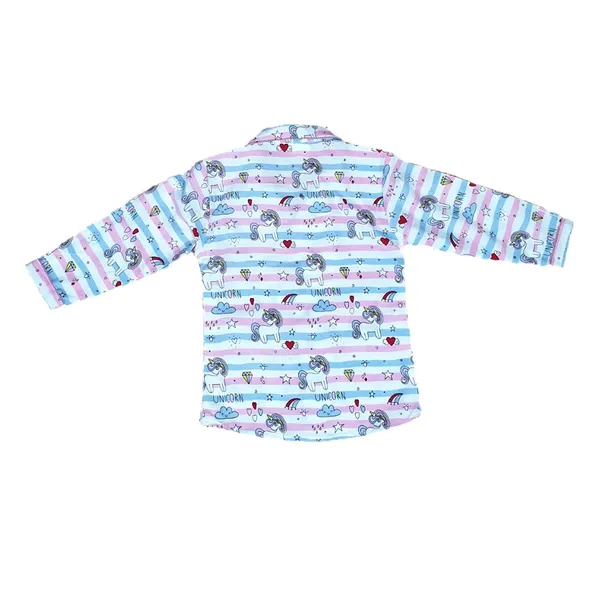 Unicorn_Print_Light_Blue_Premium_Cotton_Night_Suits_For_Kids