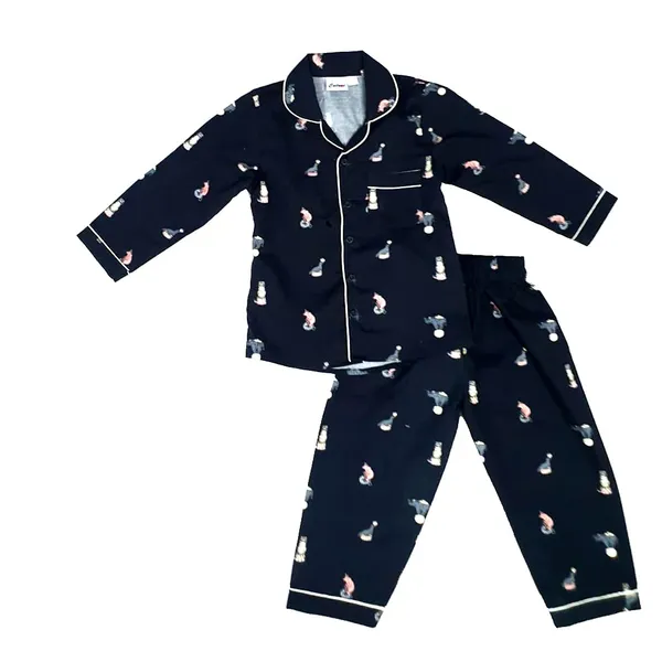 Circus_Print_Black_Full_Sleeves_Cotton_Night_Suits_For_Kids