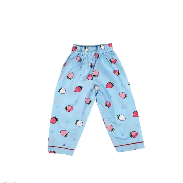 Blue_Strawberry_Print_Cotton_Cord_Set_For_Kids