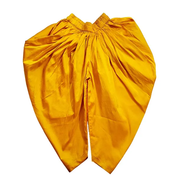 Teal_Blue_Premium_Peplum_Dhoti_Set_For_Kids