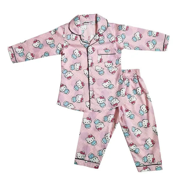Kitty_Print_Full_Sleeves_Cotton_Night_Suits_For_Kids