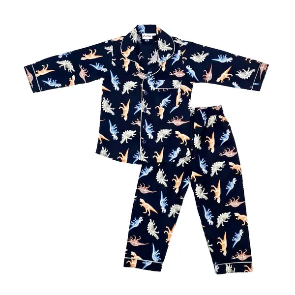 Dark_Grey_Premium_Cartoon_Print_Cotton_Full_Sleeves_Night_Suits_For_Kids