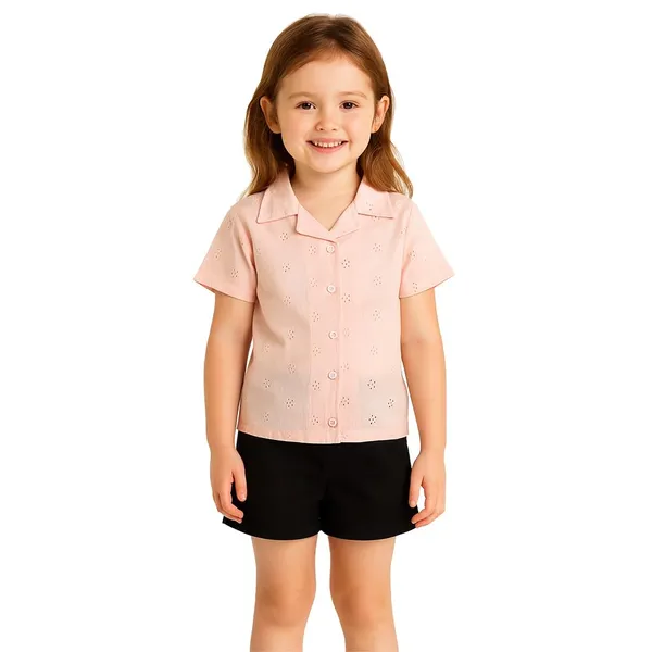 Pink_Hakooba__Embroidered_Pure_Cotton_Linen_Top_For_Girls