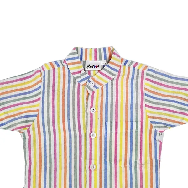 Multicolor_Premium_Half_Sleeves_Cotton_Shirts_For_Kids