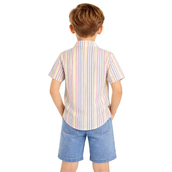 Multicolor_Premium_Half_Sleeves_Cotton_Shirts_For_Kids