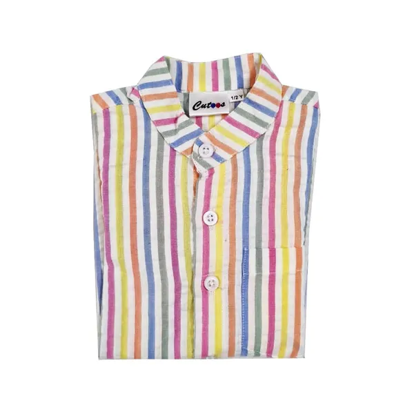 Multicolor_Premium_Half_Sleeves_Cotton_Shirts_For_Kids