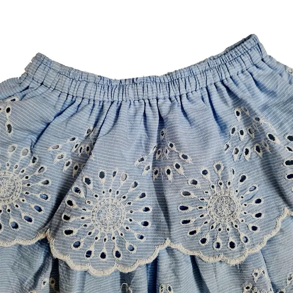 Blue_Hakooba_Layered_Skirt_for_Girls