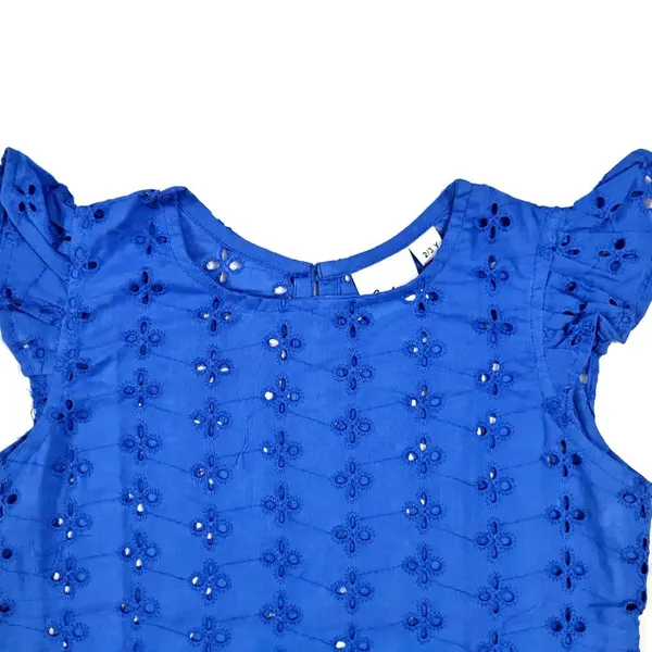 Blue_Hakooba_Embroidered_Pure_Cotton_Top_For_Girls