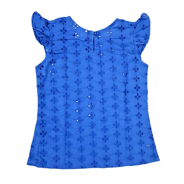 Blue_Hakooba_Embroidered_Pure_Cotton_Top_For_Girls