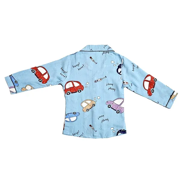 Car_Print_Cotton_Full_Sleeves_Night_Suits_For_Kids
