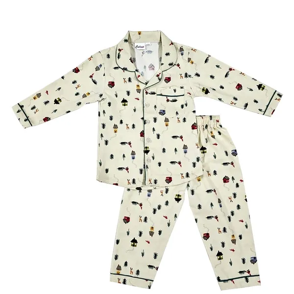 Off_White_Premium_Cotton_Flannel_Long_Sleeve_Night_Suit_For_Kids