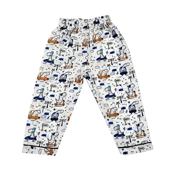 White_Premium_Cartoon_Print_Cotton_Full_Sleeves_Night_Suits_For_Kids