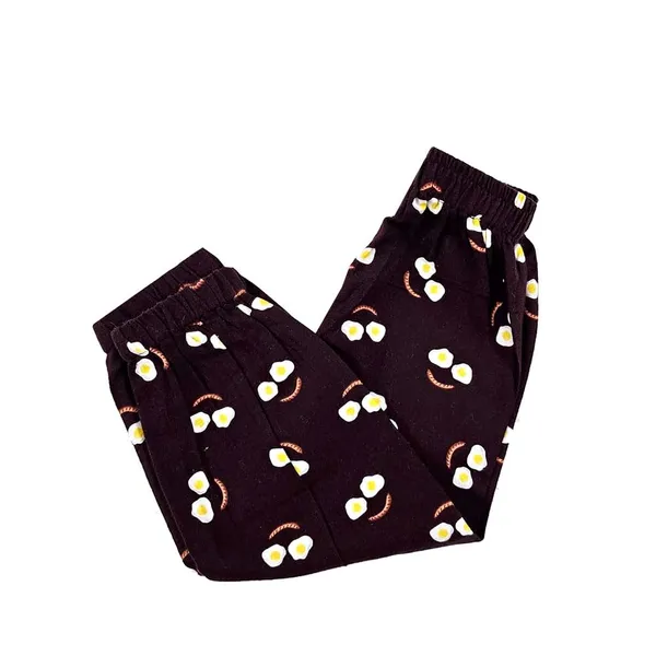 Dark_Brown_Premium_Checkered_Flannel_Carrot_Pants_For_Kids