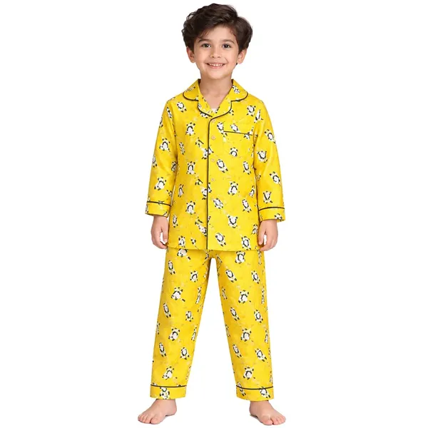 Panda_Print_Cotton_Full_Sleeves_Night_Suits_For_Kids