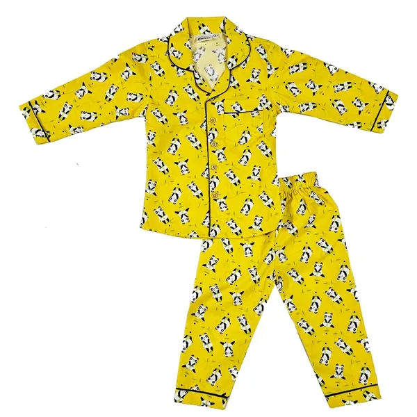 Panda_Print_Cotton_Full_Sleeves_Night_Suits_For_Kids