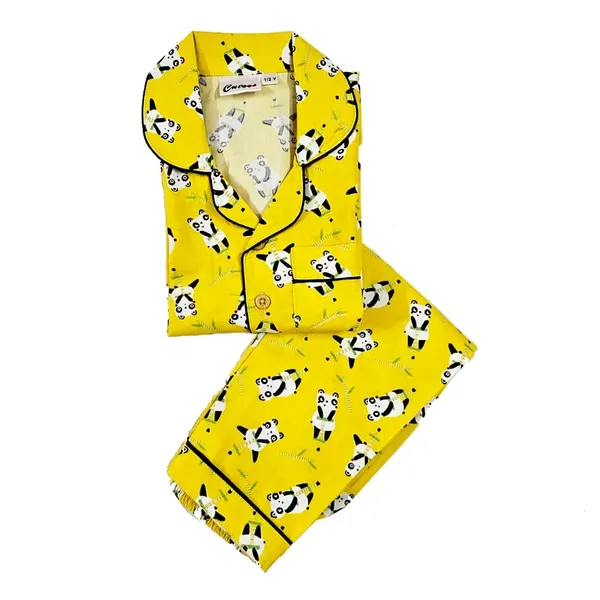 Panda_Print_Cotton_Full_Sleeves_Night_Suits_For_Kids