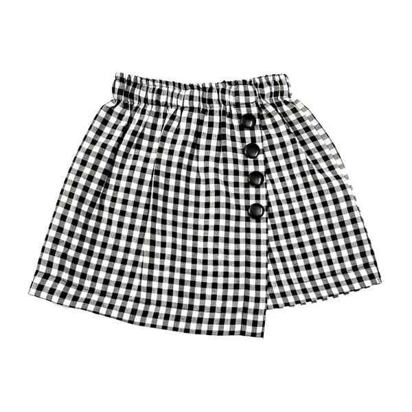 White_Premium_Wrap_Style_Skorts_For_Kids