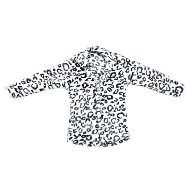 Grey_Premium_Leopard_Print_Fleece_Pajama_Set,_And_White,_Long_Sleeve_Winter_Night_Suit_For_Kids