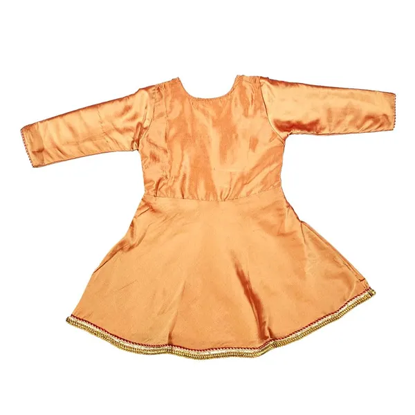 Peach_Premium_Silk_Anarkali_Suit_For_Kids