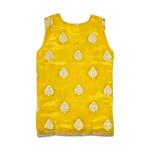 Yellow_Premium_Sharara_Set_For_Kids