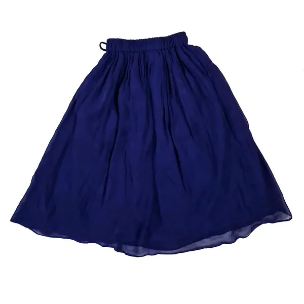 Blue_Banarasi_Choli_With_Lehenga_For_Girls