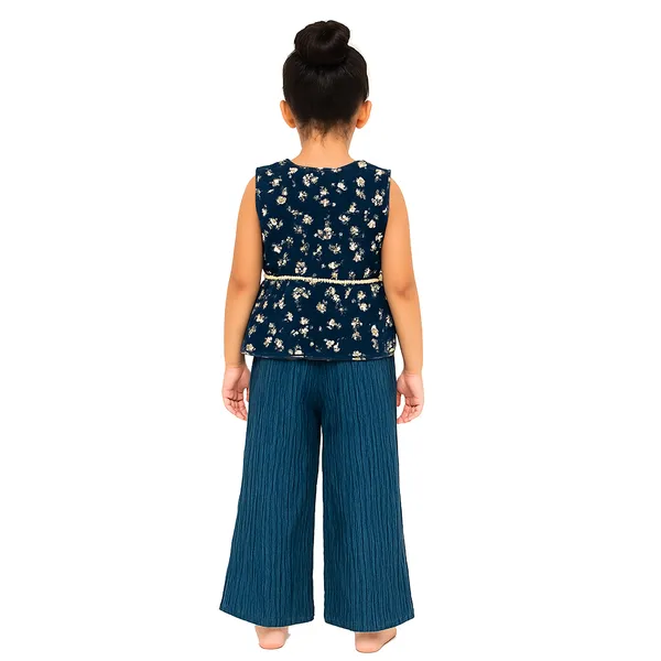 Blue_Premium_Ombre_Pleated_Palazzo_Set_For_Kids