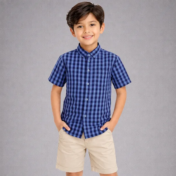 Dark_blue_checkered_Shirt_for_Boys