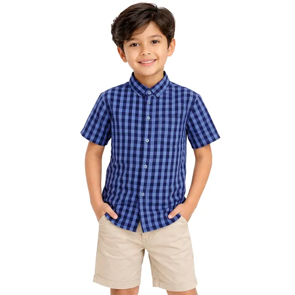 Dark_blue_checkered_Shirt_for_Boys