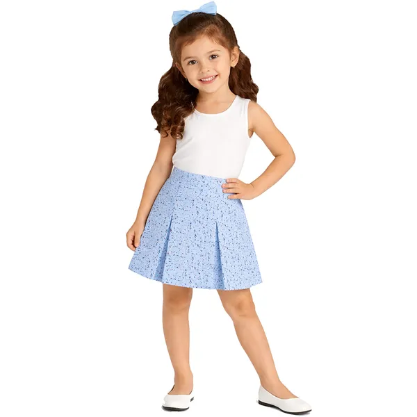 Elegant_Wrap_Style_Skorts_in_Blue