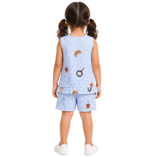 Gingham_Style_Shorts_Set