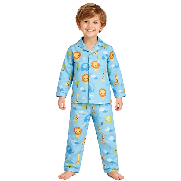 Lion_Print_Cotton_Full_Sleeves_Night_Suits_For_Kids