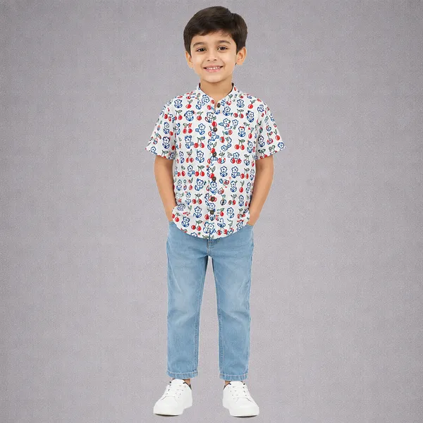 Premium_Double_Gauze_Cotton_Red_and_Blue_Cherry_Print_Shirt_for_Boys