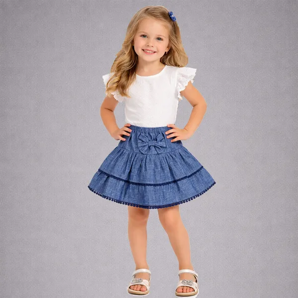 Light_Blue_Denim_Layered_Skirt_For_Girls