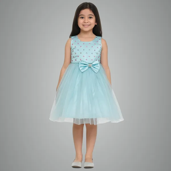 Blue_Mirror_Work_Net_Birthday_Dress_For_Kids