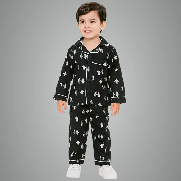 Grey_Premium_Cotton_Flannel_Long_Sleeve_Night_Suit_For_Kids