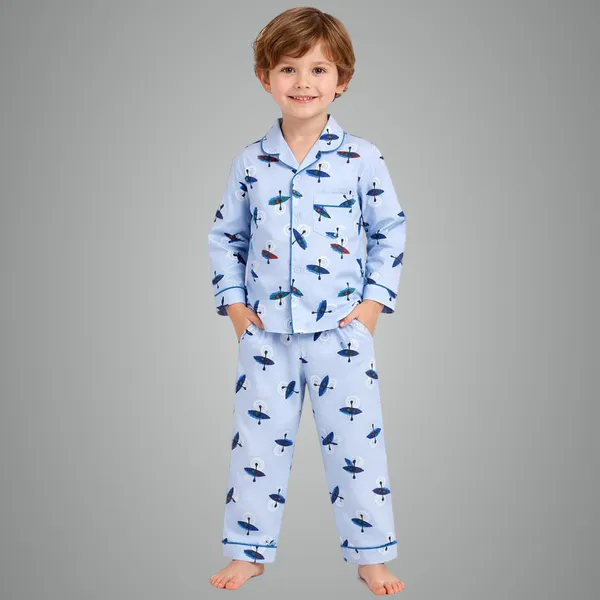 Space_Ship_Print_Full_Sleeves_Cotton_Night_Suits_For_Kids