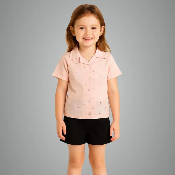 Pink_Hakooba__Embroidered_Pure_Cotton_Linen_Top_For_Girls