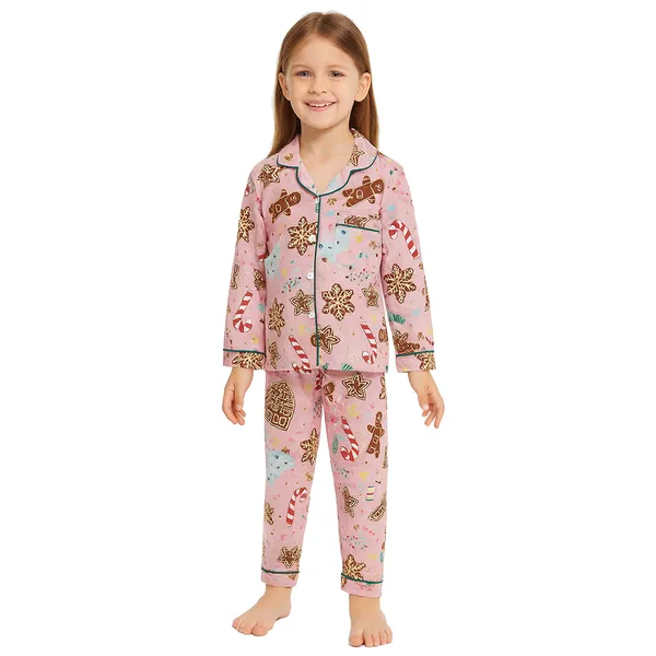 Pink_Premium_Cotton_Flannel_Long_Sleeve_Night_Suit_For_Kids
