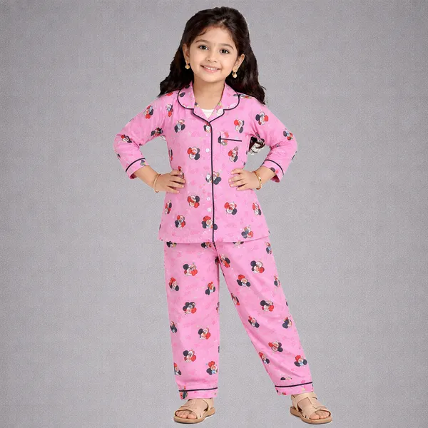Dark_Pink_Premium_Cotton_Night_Suits_For_Kids